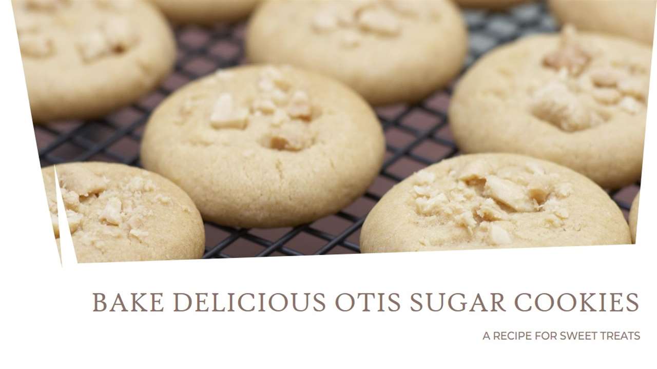 Otis Sugar Cookie Recipe